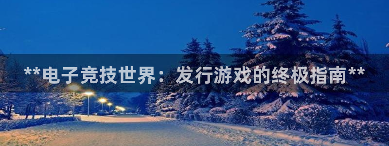 顺盈娱乐扣款成功了吗怎么查：**电子竞技世界：发行游戏的终极指南**